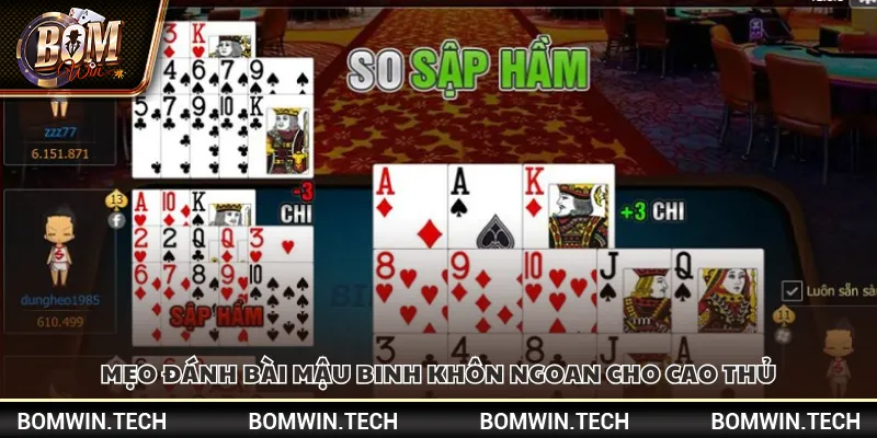 Mẹo đánh bài Mậu Binh khôn ngoan cho cao thủ